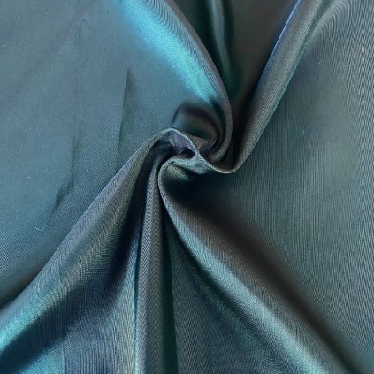 Taft - Zelená smaragdová tmavá