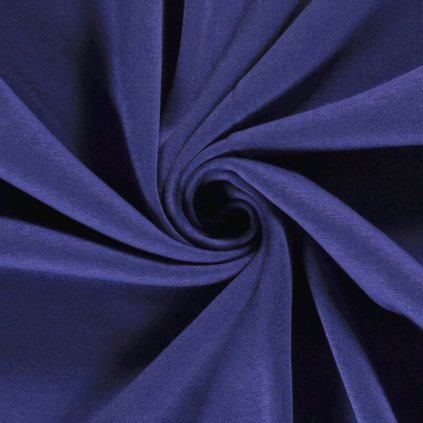 173501 5 teplakovina pocesana jogging 280g modra parizska