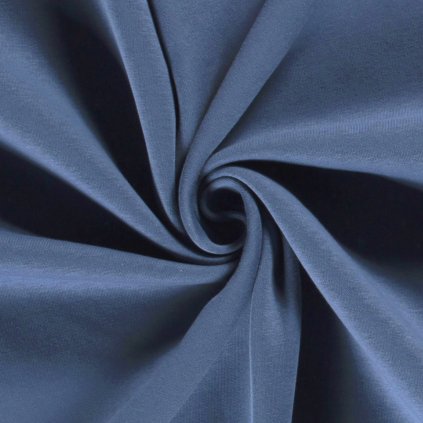 173489 6 teplakovina pocesana jogging 280g modra petrolejova