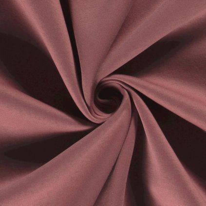 173453 5 teplakovina pocesana jogging 280g staroruzova tmava