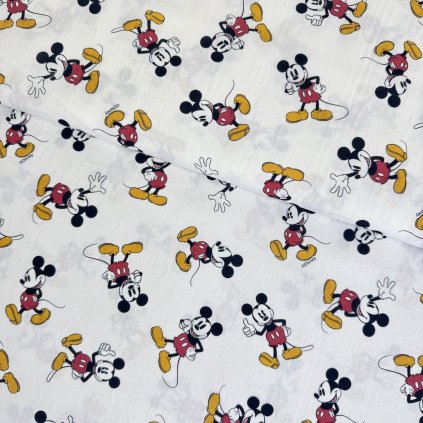 207938 3 bavlna digital mickey s licenciou