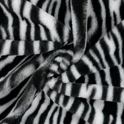 264818 2 umela kozusina zebra