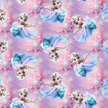 267023 teplakovina digital anna a elza frozen ruzova