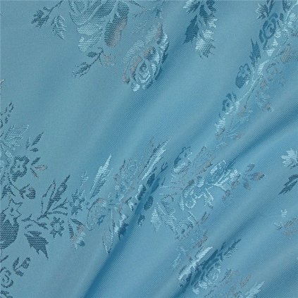 268205 1 satovka saten zakard folk modra svetla