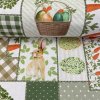 166749 6 spanielska loneta digital premium velka noc patchwork na zelenom