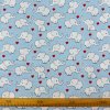 168986 5 bavlna vzorovana sloniky na modrom