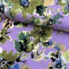 168262 1 viskose mit lycra blumen auf violett