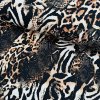 Sweatstoff digital - Zebra-Leopard