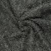 Mantelstoff mit Wolle Curly Boucle - Dunkelgrün