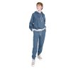 Kuschelsweat Jogging 280g - Petroleumblau