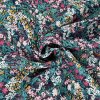 168874 chiffon design blumchen auf dunkelblau