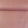 174257 2 bavlna vzorovana biele bodky 3 mm na ruzovom
