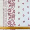 174641 7 bavlna ludovy vzor bordura bordova na bielom