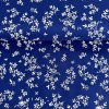 233675 4 bavlna ludovy vzor kvety na modrom kralovskom