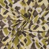 236153 viskoza vzor zelena khaki
