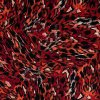 236273 3 viskoza vzor leopard na tmavo cervenom
