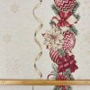 243191 2 gobelin vianoce obrus zlaty lurex s vianocnym dekorom
