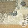 561 7 bavlna talia patchwork srdiecka sivohneda