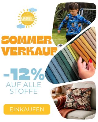 ☀️ Bevor sich der Sommer endgültig verabschiedet, bietet Bargertex 12 % RABATT auf alle Stoffe 🍁 Der ideale Moment, um...