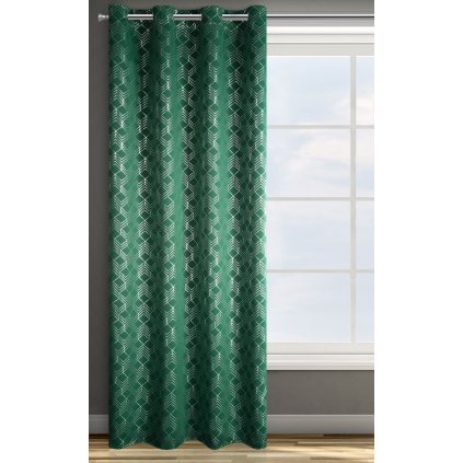 45301 hotovy zaves design91 poly 140x250 cm zelena