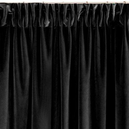 62347 hotovy zaves leta na paske 140x270 cm cierna