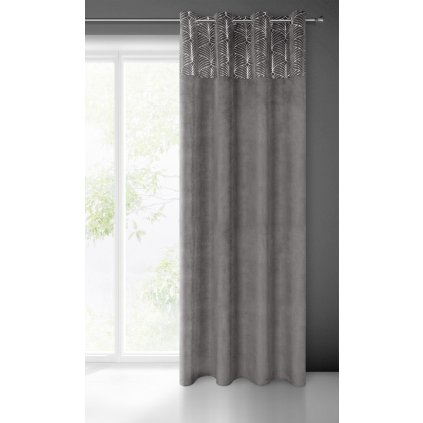 40537 hotovy zaves lindi 140x250 cm tmavosivaova
