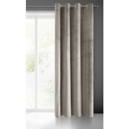 74019 7 zaves pierre 140x250 cm tmavobezova