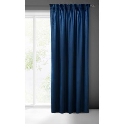 5518 hotovy zaves sibel pierre cardin na paske 140x270 cm tmavomodra