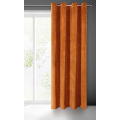 5386 hotovy zaves villa 140x250 cm cervena