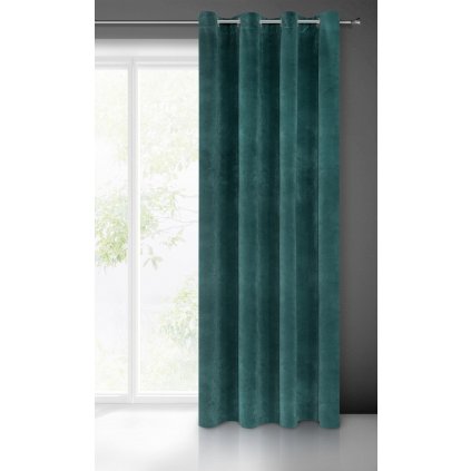 31846 hotovy zaves villa 140x250 cm tmavo tyrkysova