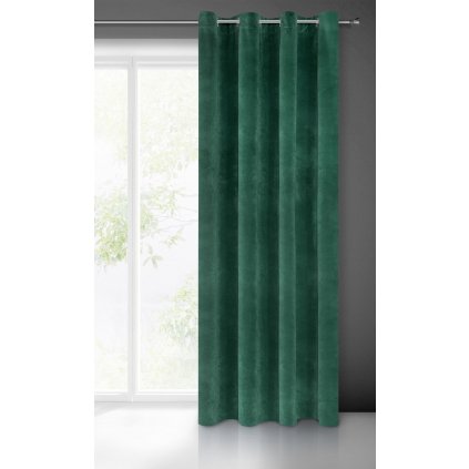 31114 hotovy zaves villa 140x250 cm tmavo zelena