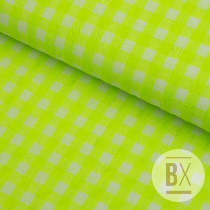 3840 5 muselin vzor neon yellow squares