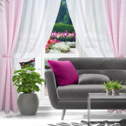 64189 obliecka na vankus 50x50 cm bordova