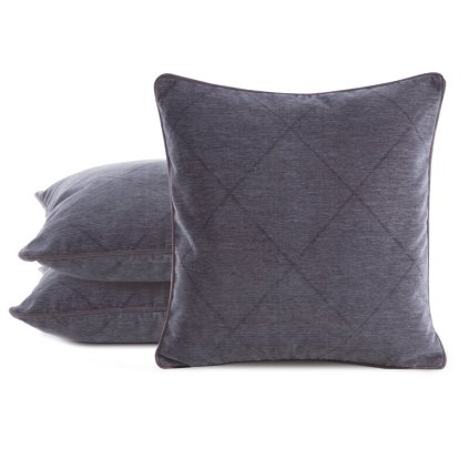 70489 obliecka na vankus cora 45x45 cm tmavosivaova
