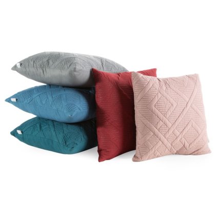 41038 obliecka na vankus design91 40x40 cm bordova
