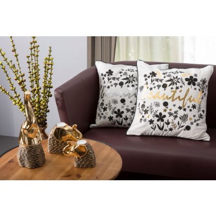 64699 obliecka na vankus marion 45x45 cm kremova