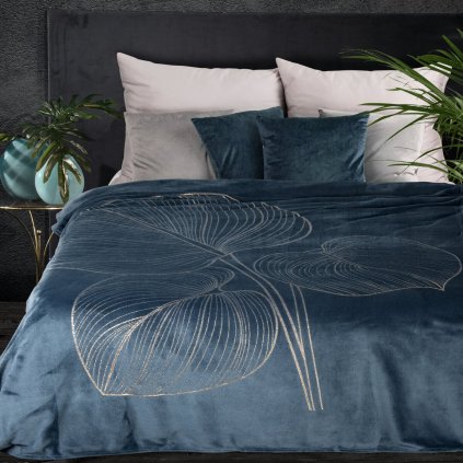 97527 7 deka blanca 1 150 x 200 cm modra navy