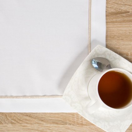 108459 4 obrus madele 85 x 85 cm biely