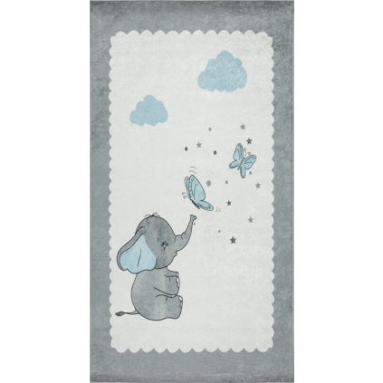 114879 4 detsky kobercek 80 x 150 cm sivy