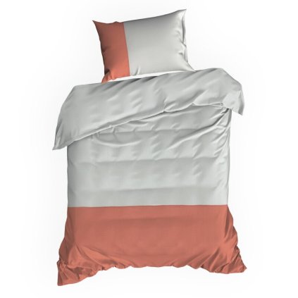 127440 3 postelna suprava novad b c 140x200 70x90 x1 bielo oranzova