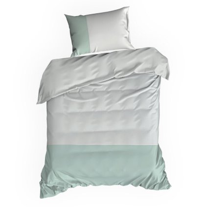 127443 3 postelna suprava novad b m 140x200 70x90 x1 bielo mentolova