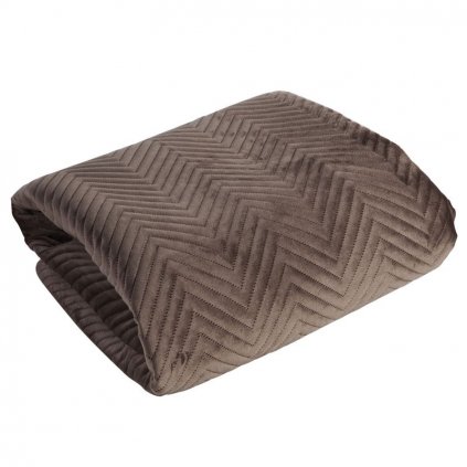 46363 prehoz na postel sofia 170x210 cm hnedy