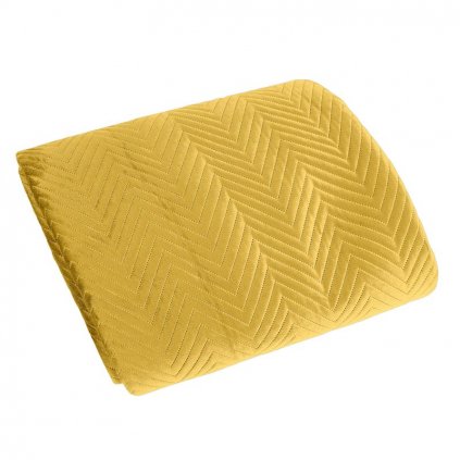 37420 prehoz na postel sofia 70x160 cm horcicovy