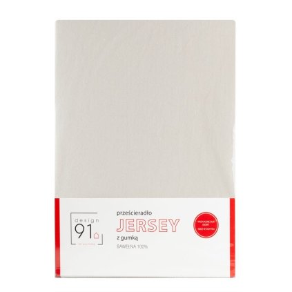 132564 9 prestieradlo s elastickym jersey design91 180x200 cm vyska 30 cm bezova