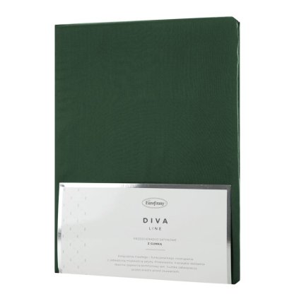 133188 7 prestieradlo s gumou dina 100x200 cm vyska 25 cm tmavozelena