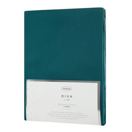 132165 7 prestieradlo s gumou dina 180x200 cm vyska 30 cm tyrkysova