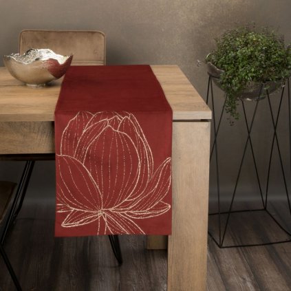 20608 stola blink 12 35x140 cm tehlova