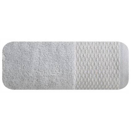 57178 uterak sluda 02 50x90 cm strieborny