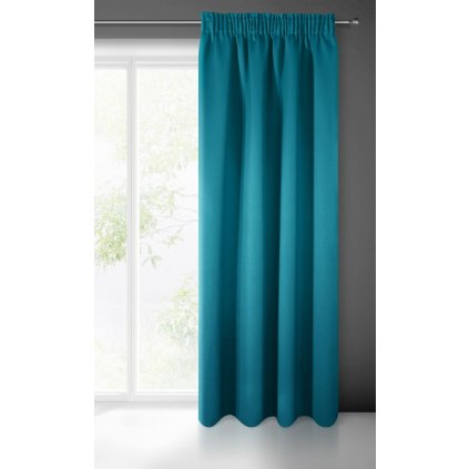 28312 zatemnovaci zaves na paske 135x270 cm tyrkysovy