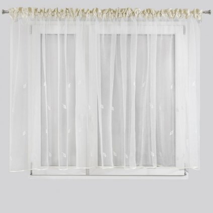 69157 hotova zaclona eleonora 400x145 cm biela
